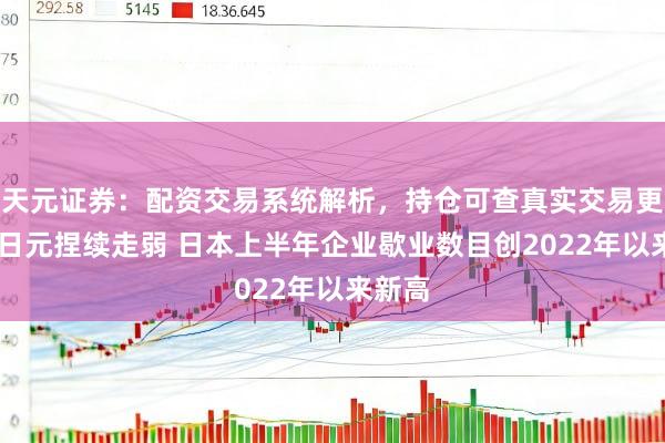 天元证券：配资交易系统解析，持仓可查真实交易更透明 日元捏续走弱 日本上半年企业歇业数目创2022年以来新高